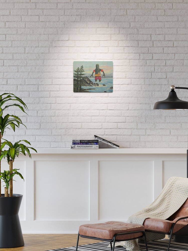 Thumbnail 1 of 4, Metal Print, Summer Break! designed and sold by GnarledBranch.