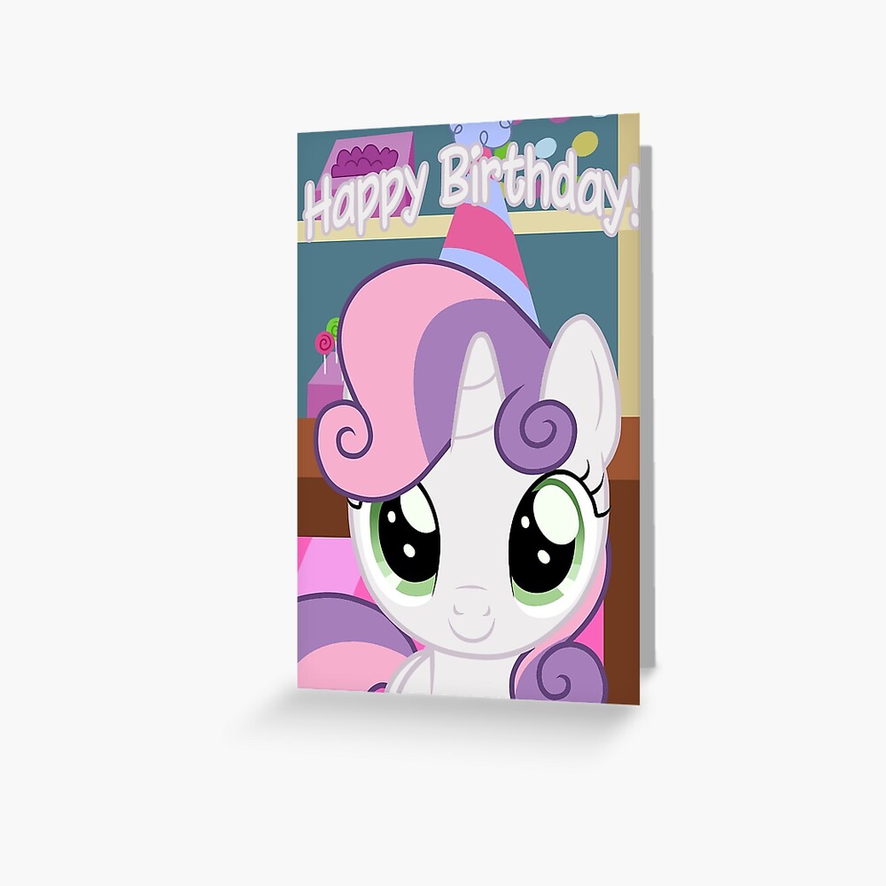 happy birthday sweetie bell my little pony