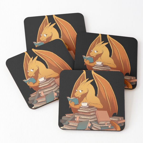 The Librarian's Horde Coasters (Set of 4)