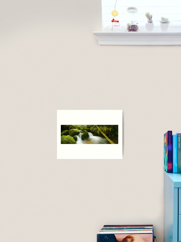 Thumbnail 2 of 3, Art Print, Dawn Moss, Toorongo River, Gippsland, Victoria, Australia designed and sold by Chockstone.