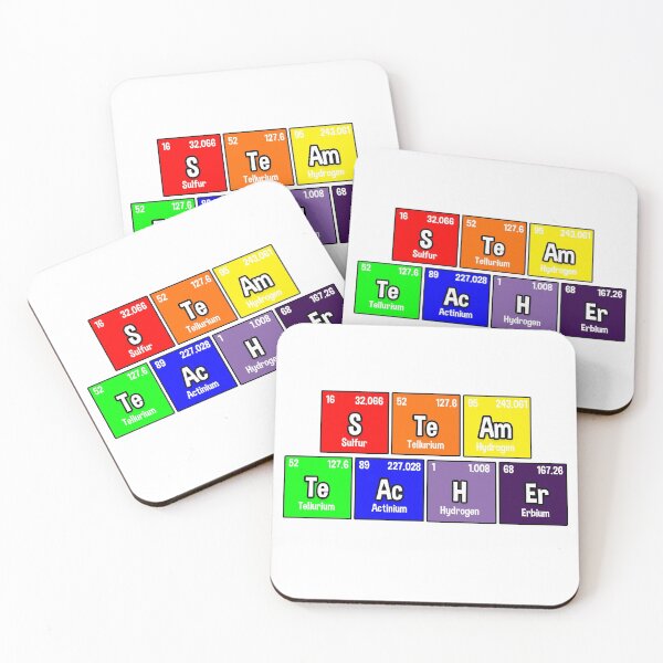 Item preview, Rainbow STEAM Teacher Periodic Table designed and sold by JACOB TRUETT.