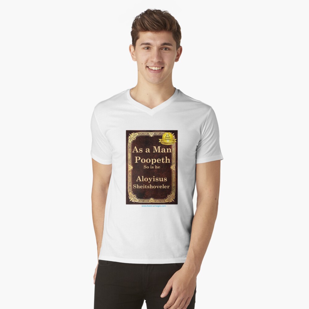 Item preview, V-Neck T-Shirt designed and sold by KaleCarnegie.