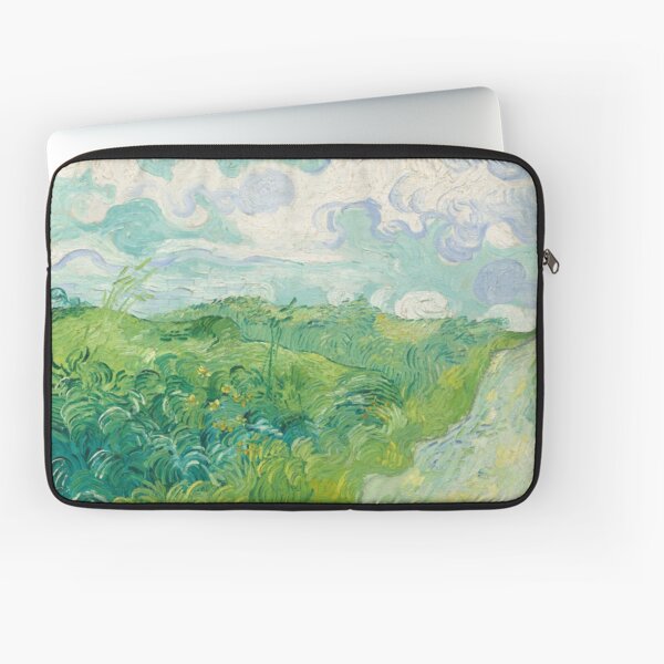 Green Wheat Fields - Van Gough Laptop Sleeve