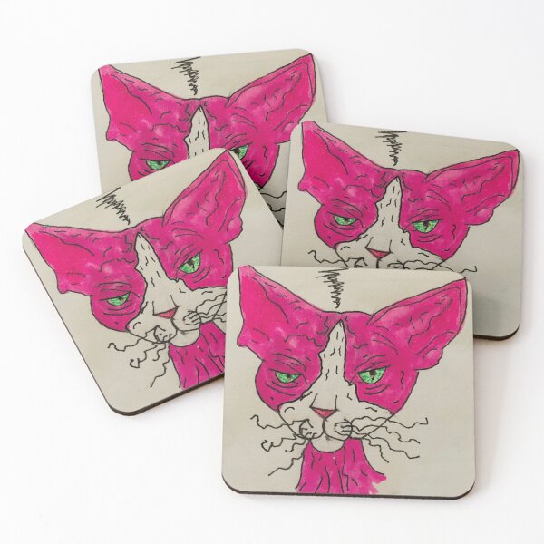 Item preview, meh cat designed and sold by Swimgirlusa.