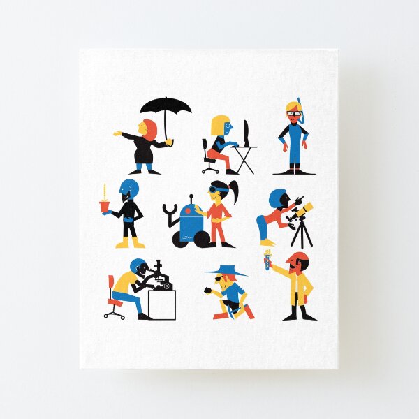 Canvas Mounted Print