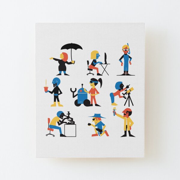 Wood Mounted Print