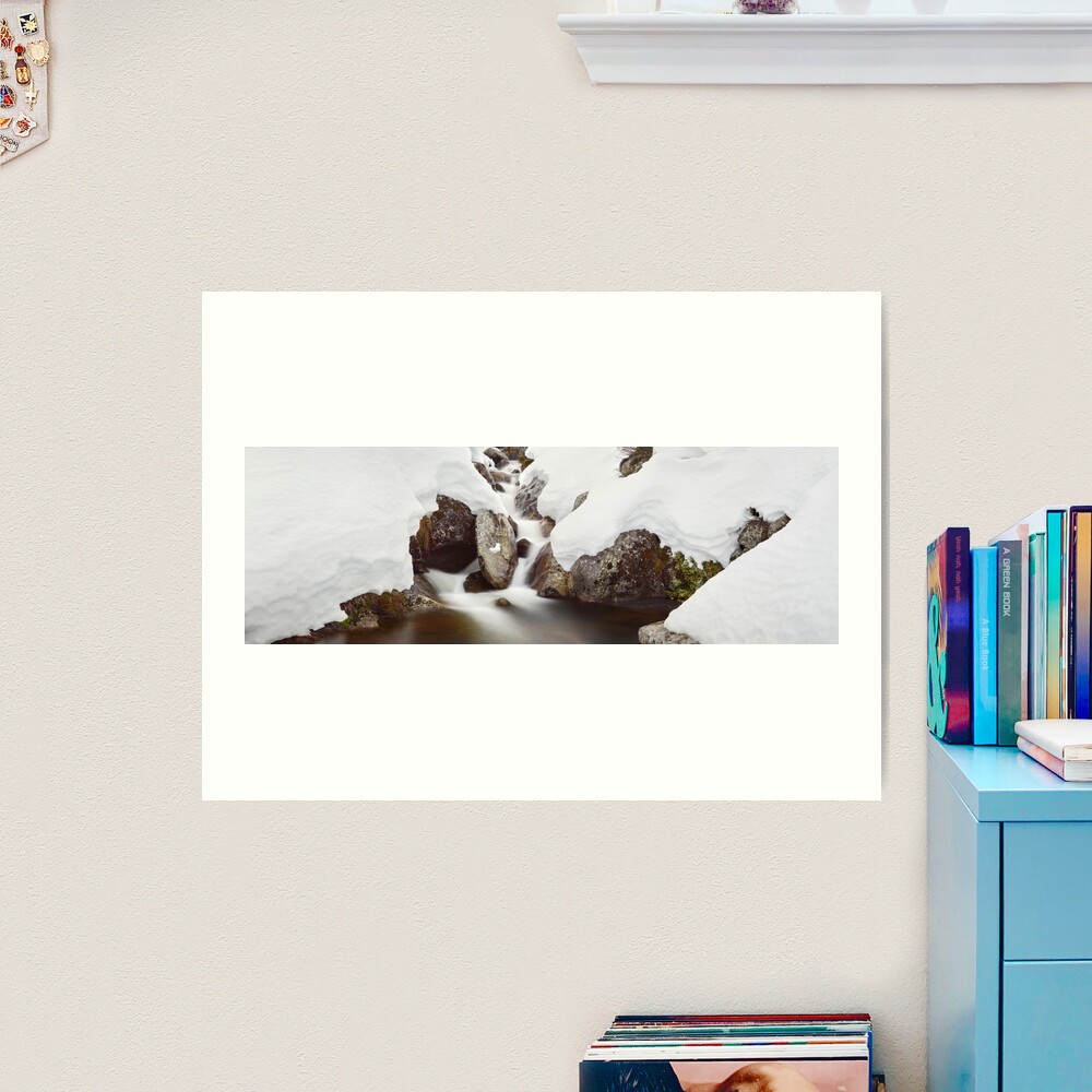 Rocky Valley Stream, Falls Creek, Victoria Australia Art Print
