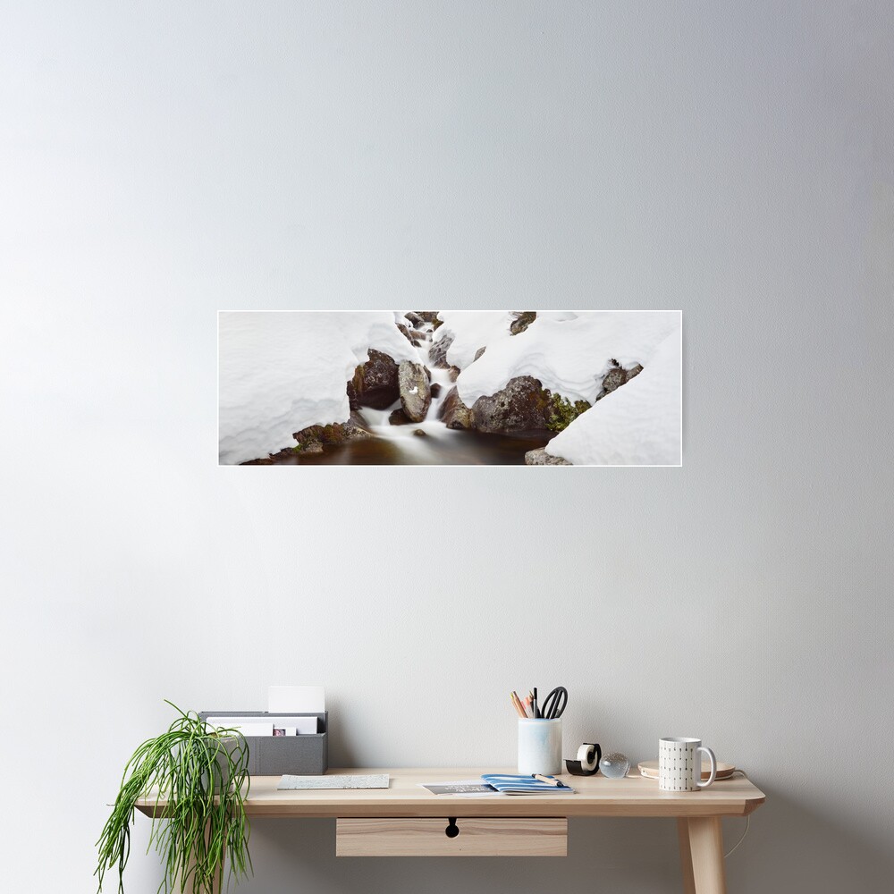 Rocky Valley Stream, Falls Creek, Victoria Australia Poster