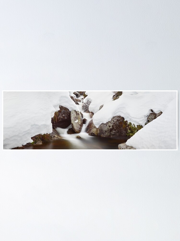 Alternate view of Rocky Valley Stream, Falls Creek, Victoria Australia Poster