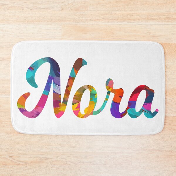 Item preview, Nora abstract painting girl's name designed and sold by ComicKitsch.