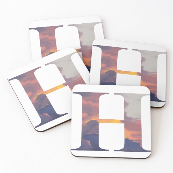 Item preview, Puesta de sol en Eta | Letras griegas designed and sold by ArtbyAbbyLamdan.