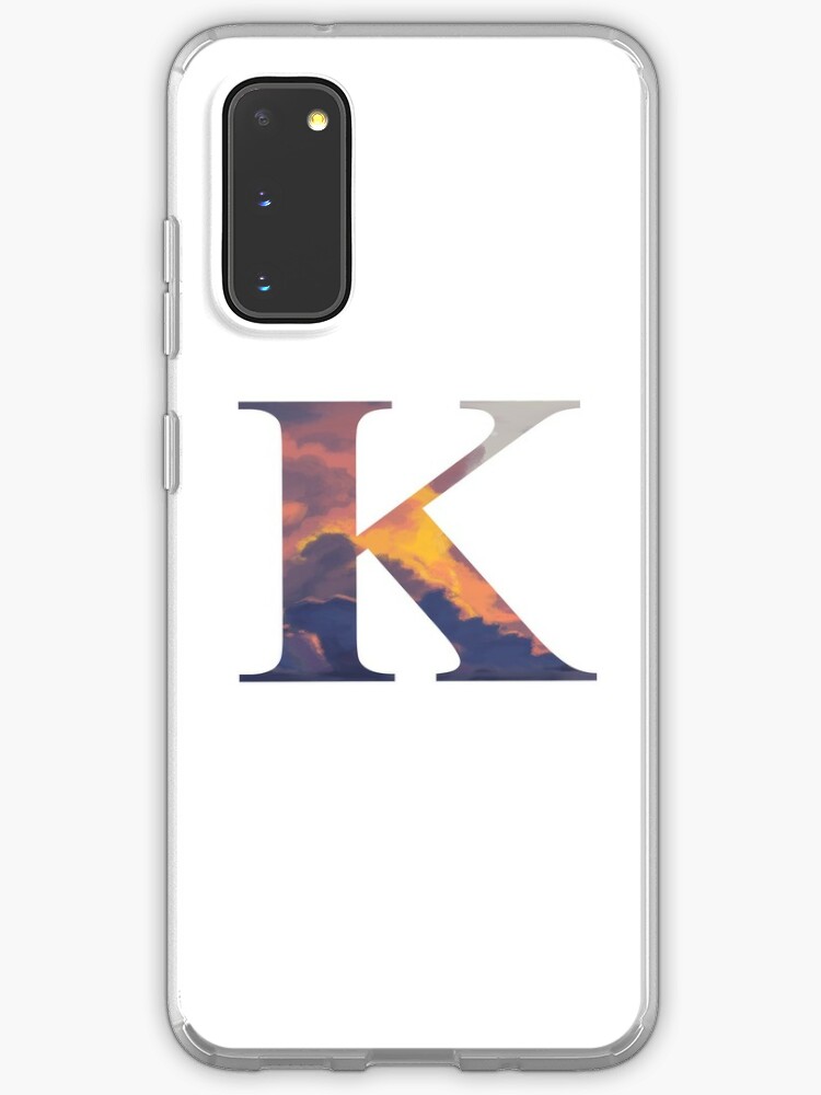 Kappa Sunset Greek Letters Case Skin For Samsung Galaxy By Artbyabbylamdan Redbubble