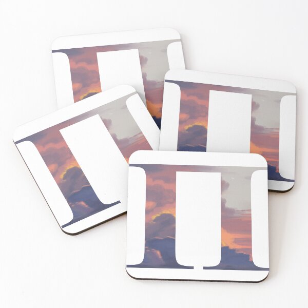 Item preview, Pi Sunset | Greek Letters designed and sold by ArtbyAbbyLamdan.