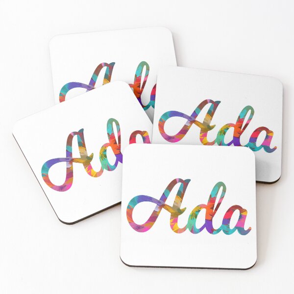 Item preview, Ada abstract painting girl's name designed and sold by ComicKitsch.