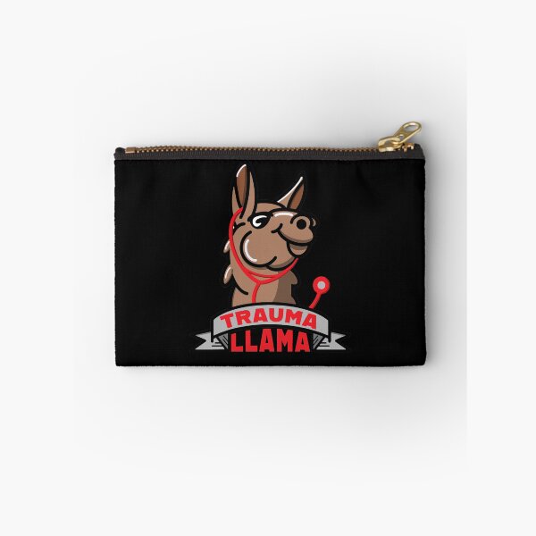 Item preview, Trauma Llama Red Stethoscope Design designed and sold by Designs By David.