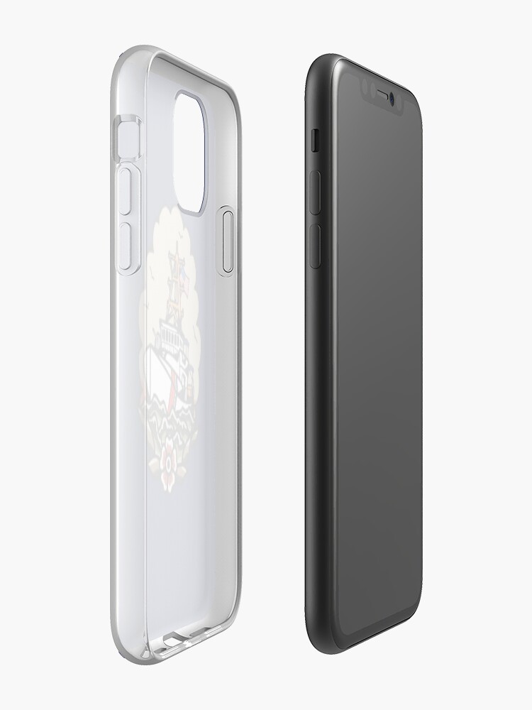 Alternate view of Underway Coast Guard Fast Response Cutter Traditional Tattoo Flash iPhone Case & Cover