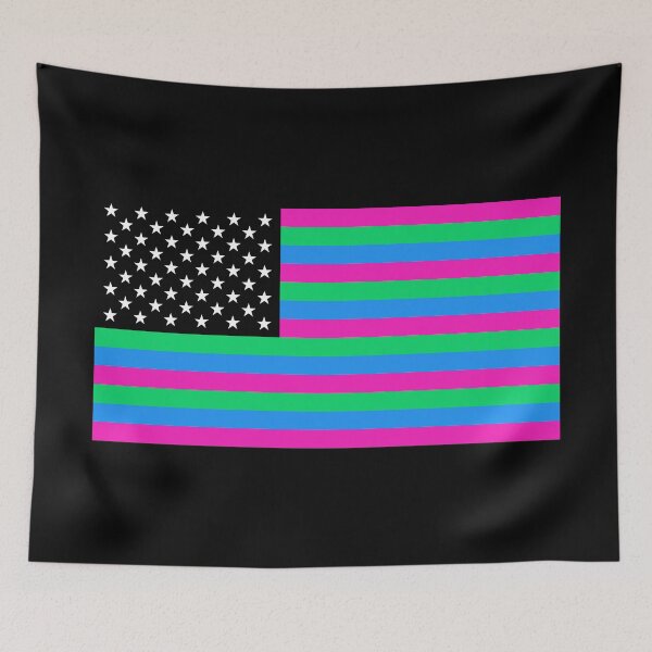 Item preview, Polysexual American Flag designed and sold by joshcartoonguy.