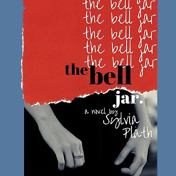The Bell Jar - Book cover design Hardcover Journal for Sale by jackbooks