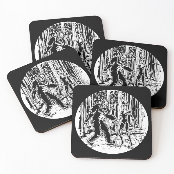 Item preview, Bigfoot and Alien Circle Graphic designed and sold by LimeStorm.