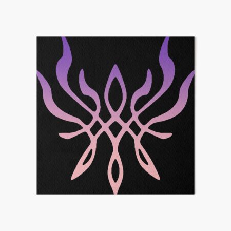 Crest of Flames Art Board Print