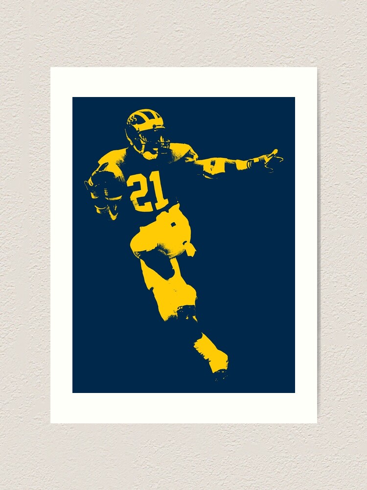 Ann Arbor Michigan Wall Art Michigan Wolverines Art Tapestry 