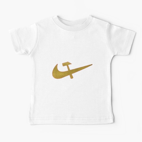 Stylized #Hammer and #Sickle Symbol #☭ #HammerAndSickle Baby T-Shirt