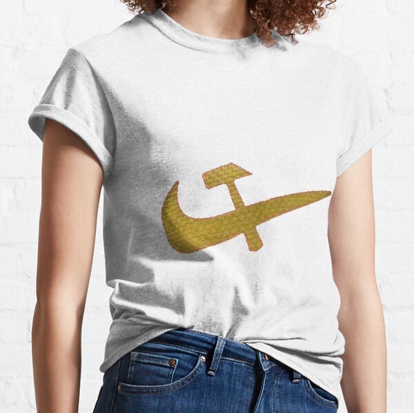 Stylized #Hammer and #Sickle Symbol #☭ #HammerAndSickle Classic T-Shirt