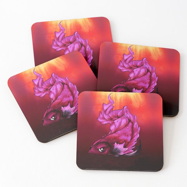 Item preview, Japanese Fighting Fish (Sharp Pink) designed and sold by IgniteWithin.