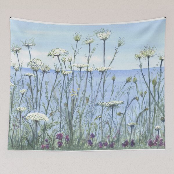Item preview, Queen Anne s lace, Watercolour designed and sold by MimiHillier.