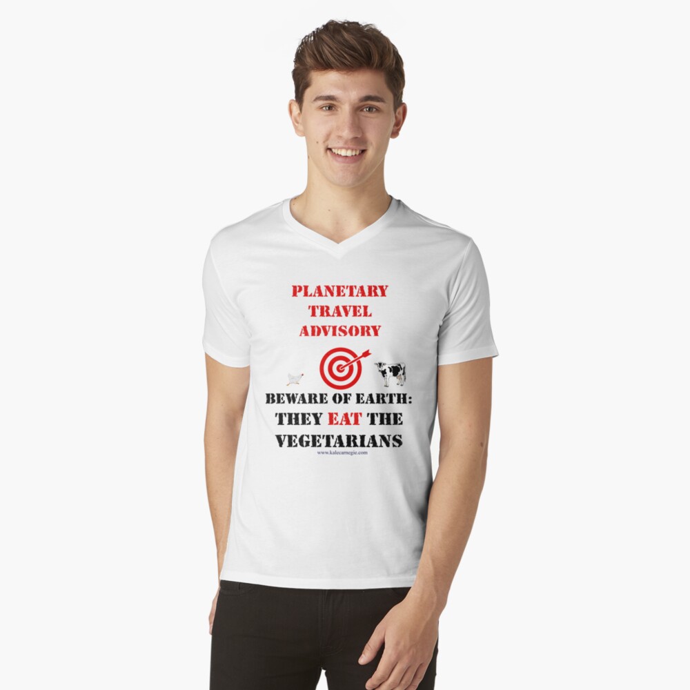 Item preview, V-Neck T-Shirt designed and sold by KaleCarnegie.