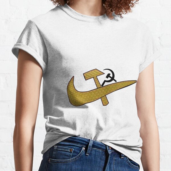Stylized #Hammer and #Sickle Symbol ☭ #HammerAndSickle Classic T-Shirt