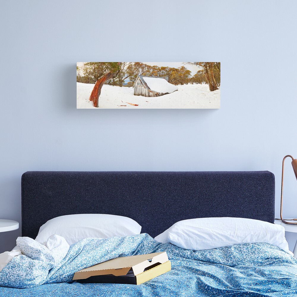 Snowed In, Wallace Hut, Falls Creek, Victoria, Australia Canvas Print