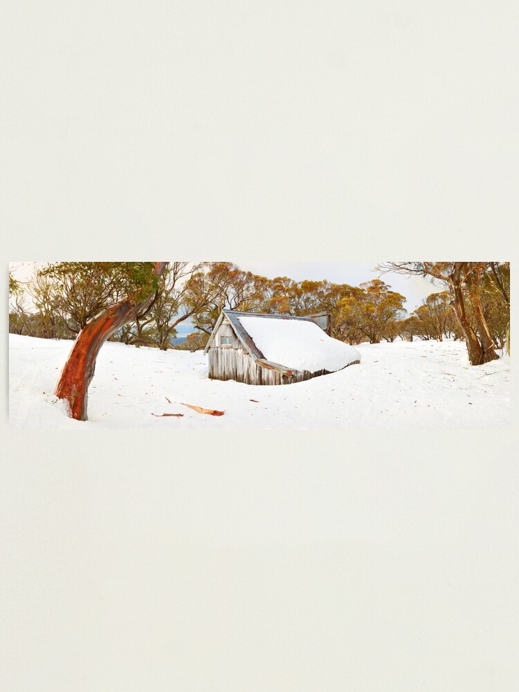 Alternate view of Snowed In, Wallace Hut, Falls Creek, Victoria, Australia Photographic Print