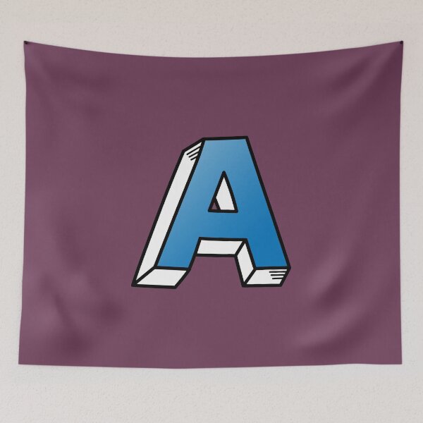 Item preview, The Letter A - Blue designed and sold by FinlayMcNevin.