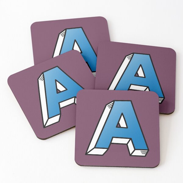 Item preview, The Letter A - Blue designed and sold by FinlayMcNevin.
