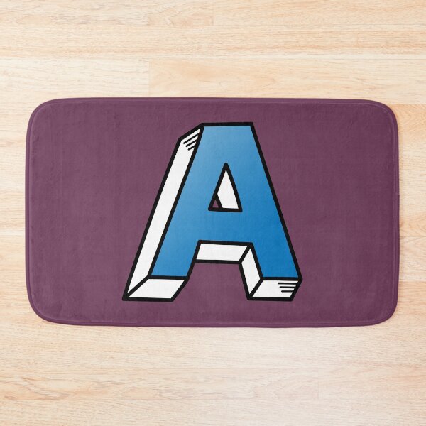 Item preview, The Letter A - Blue designed and sold by FinlayMcNevin.