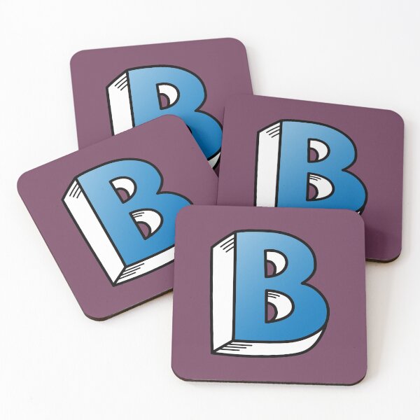 Item preview, The Letter B - Blue designed and sold by FinlayMcNevin.