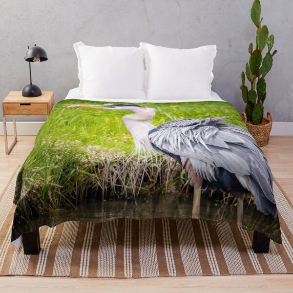 Item preview, Great Blue Heron Feeding designed and sold by Yannik Hay.