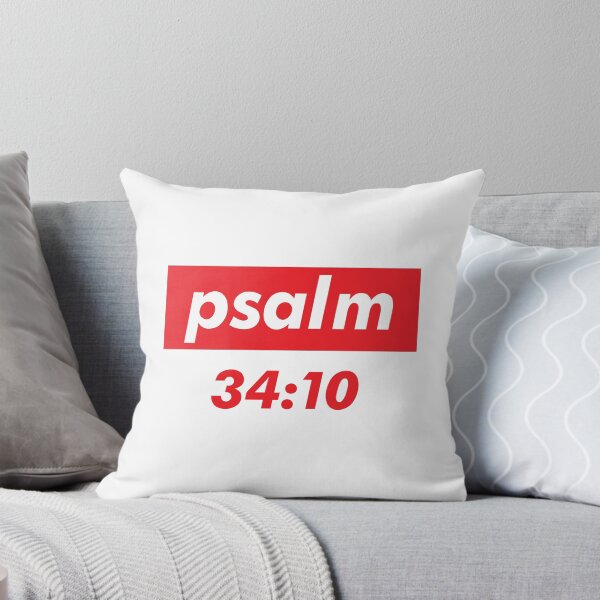 Item preview, Psalm 34:10 Those Who Seek The Lord Lack No Good Thing. Quote The Bible designed and sold by ProjectX23.