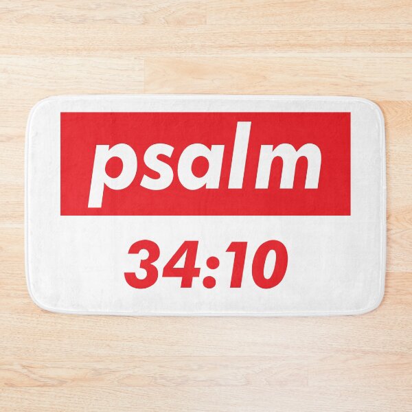 Item preview, Psalm 34:10 Those Who Seek The Lord Lack No Good Thing. Quote The Bible designed and sold by ProjectX23.