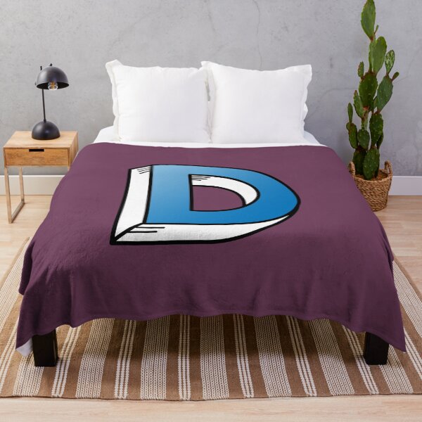 Item preview, The Letter D - Blue designed and sold by FinlayMcNevin.