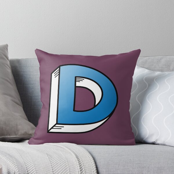 Item preview, The Letter D - Blue designed and sold by FinlayMcNevin.