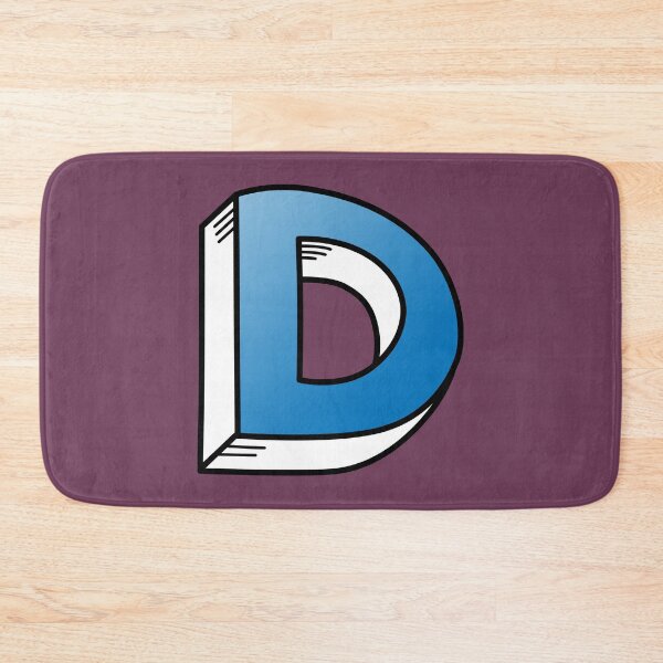 Item preview, The Letter D - Blue designed and sold by FinlayMcNevin.