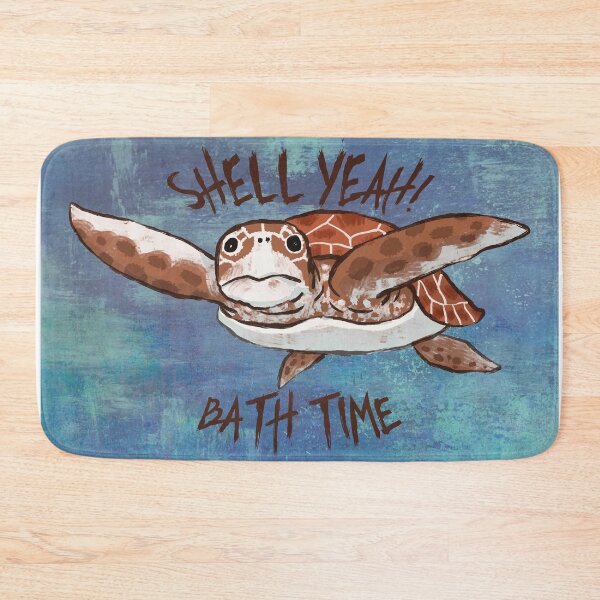 Item preview, Funny Sea Turtle Drawing designed and sold by MrEddie10.