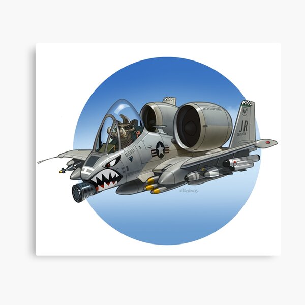 A10 Warthog Canvas Prints for Sale | Redbubble