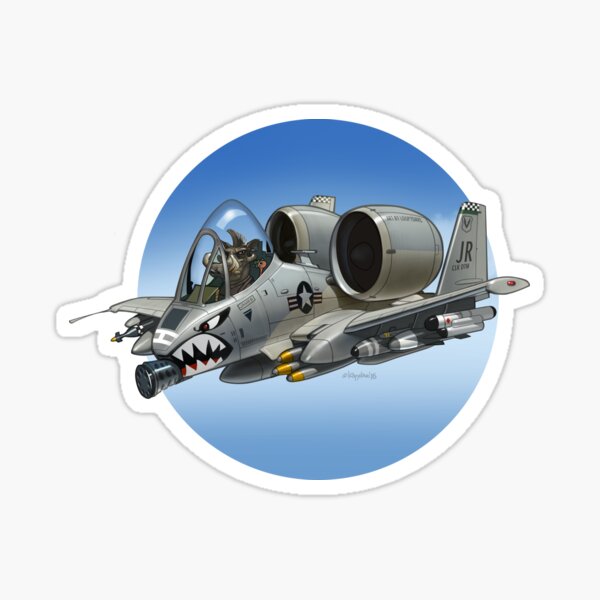 A10 Warthog Sticker