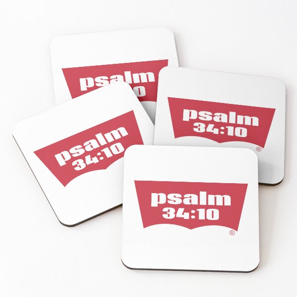 Item preview, Psalm 34:10 Those Who Seek The Lord Lack No Good Thing. Quote The Bible designed and sold by ProjectX23.