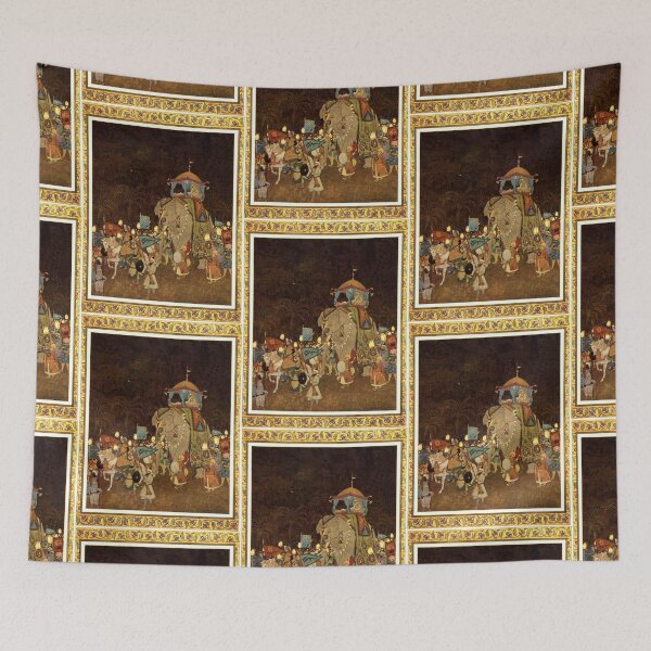 Item preview, THE MARRIAGE PROCESSION OF CAMARALZAMAN AND BADOURA designed and sold by johndhalsted.