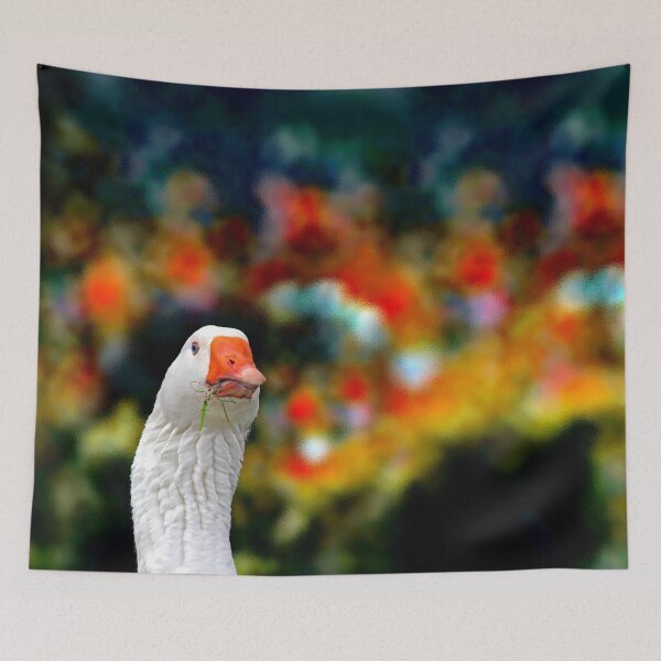 Item preview, © Domestic white goose designed and sold by GeoPipics.