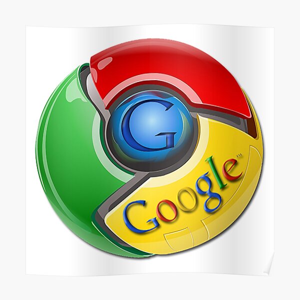 Google Chrome Web Browser Chromium Chrome Poster